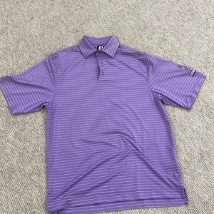 FootJoy, purple and white stripe Size M
